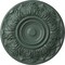 Ekena Millwork Whitman Ceiling Medallion (For Canopies up to 3 3/4"), Hand-Painted Cloud Burst, 13"OD x 1 3/8"P CM13WHCBF - alternate 1